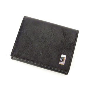 dunhill coin sidecar leather Auth used T16546